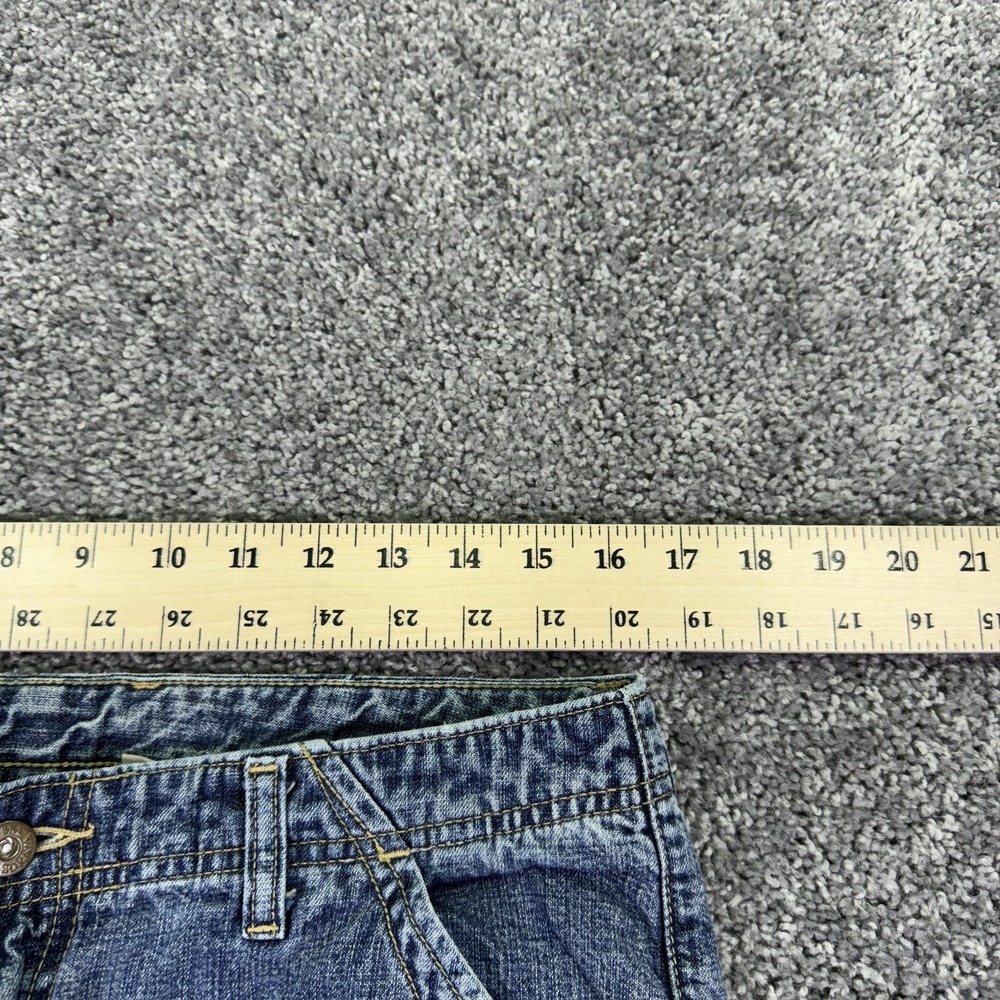 BKE Jeans Womens 31 Blue Sunset Capri Crop Denim Medium Wash Casual Logo City - Picture 3 of 10